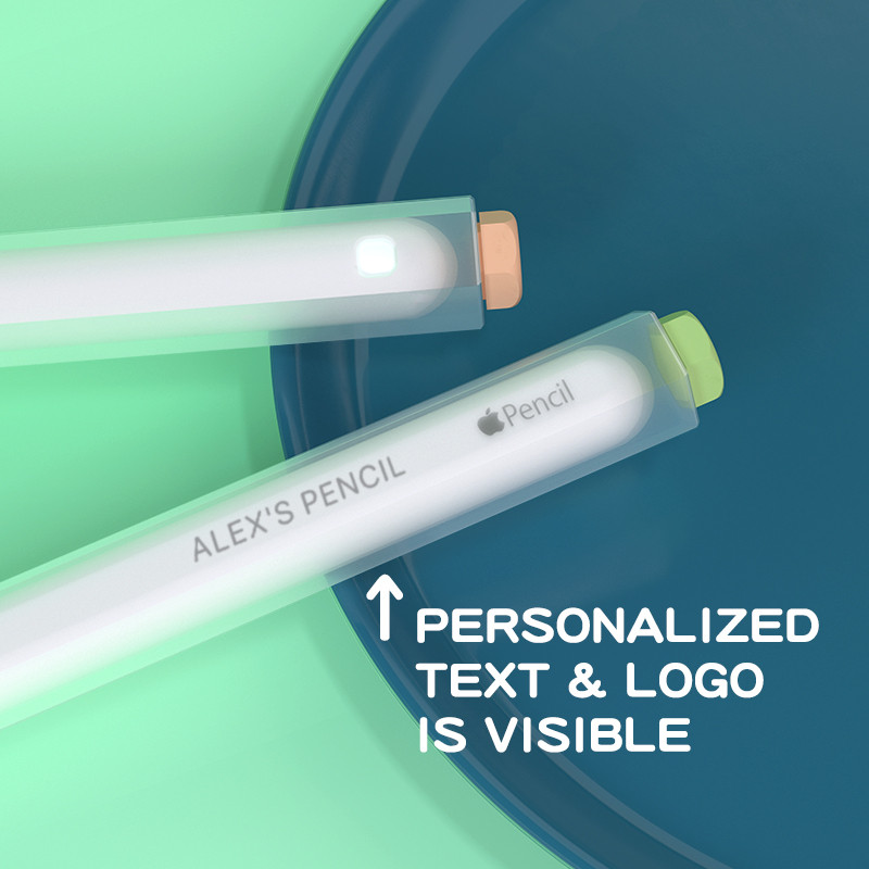 Stylus Cover szilikon tolltartó Apple Pencil 2 színben megfelelő Stylus védőtok, csúszásmentes leesésgátló iPad Pen 2 tollhoz