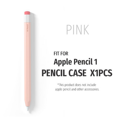 Pentru Apple Pencil 1 2 Husă stilou din silicon Husă pentru stilou husă Husă de protecție pentru stilou Husă anti-alunecare anti-cădere pentru stilou iPad
