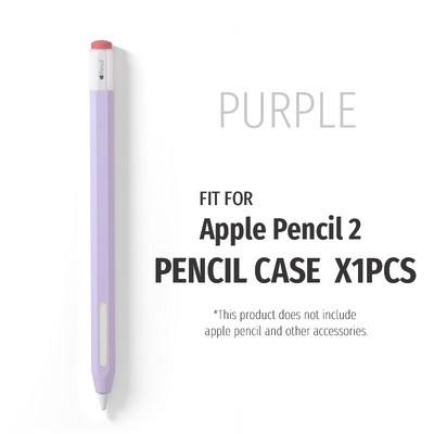 Pentru Apple Pencil 1 2 Husă stilou din silicon Husă pentru stilou husă Husă de protecție pentru stilou Husă anti-alunecare anti-cădere pentru stilou iPad