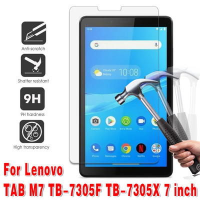 Lenovo TAB M10 TB-X605F/TB-X505 10,1 tolli jaoks – ekraanikaitse karastatud klaasist kaitsekile tahvelarvuti klaasist kaitsekile 9H