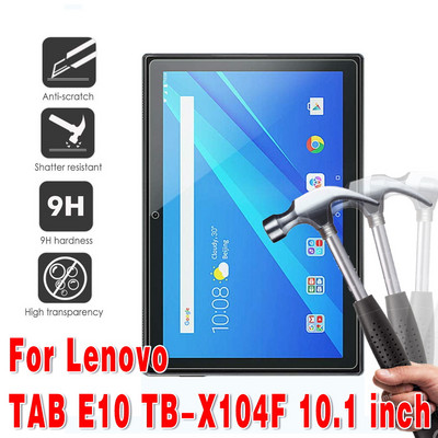 Lenovo TAB M10 TB-X605F/TB-X505 10,1 tolli jaoks – ekraanikaitse karastatud klaasist kaitsekile tahvelarvuti klaasist kaitsekile 9H
