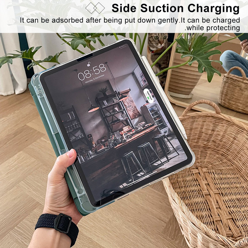 skirtas ipad 10th Gen case 2022 funda iPad pro 11 case 2021 iPad 9th/8/7 karta Air 5 Air 4 Pro 12.9 6th 5th 4th Mini 6