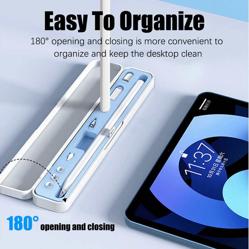 Pentru Apple Pencil 2 1 Cutie pentru Ipad Pencil a 2-a generație 1-a generație Husă de protecție Husă Suport stilou Sfaturi Cutie Accesorii