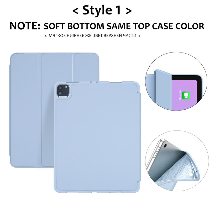 iPad Air 4 Case 2020 iPad 10.2 9th 8th Generation Case funda iPad Pro 11 case 2020 2021 2022 10th Mini 610.5 Air 2 9.7 vāciņš