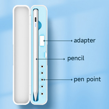 Για μολυβοθήκη Apple iPad Pencil Box 1 2 Γενιάς Universal Touch Storage κάλυμμα Θήκη μύτης Αξεσουάρ iPad Στήριγμα γραφίδας