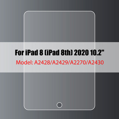 Ekrano apsauga, skirta iPad 10.2 9.7 10.5 10.9 Pro 11 grūdintas stiklas, skirtas iPad 8 7 6 5 9 Air 4 3 2 1 Mini iPad 2021 2020 2019 2018 m.