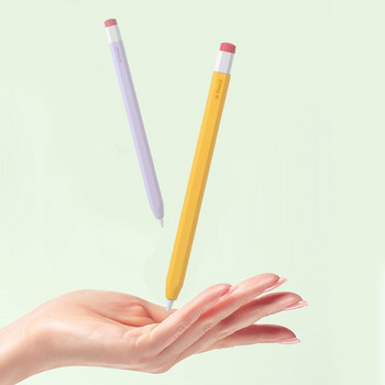 Για Apple Pencil 1 2 Θήκη σιλικόνης Στυλό με μανίκι Κάλυμμα θήκης Stylus Προστατευτική θήκη Αντιολισθητική Αντιπτωτική Κάλυμμα στυλό iPad