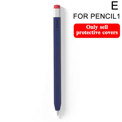 Apple Pencil 1 2 tokhoz, szilikon tollhoz, tolltartóhoz, tolltartóhoz, tolltartóhoz, tokvédő tokhoz, csúszásmentes, zuhanásgátló iPad tolltartóhoz