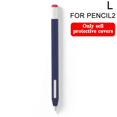 Apple Pencil 1 2 tokhoz, szilikon tollhoz, tolltartóhoz, tolltartóhoz, tolltartóhoz, tokvédő tokhoz, csúszásmentes, zuhanásgátló iPad tolltartóhoz