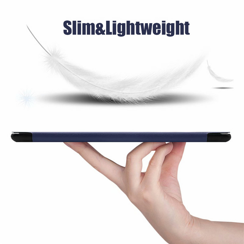 Funda ipad 10”2 2021 m. dėklas PU odinis trigubas el. knygos dėklas, skirtas iPad 9 10.2 dėklas planšetiniams kompiuteriams, rankovėms iPad 9 kartos stovo dangtelis