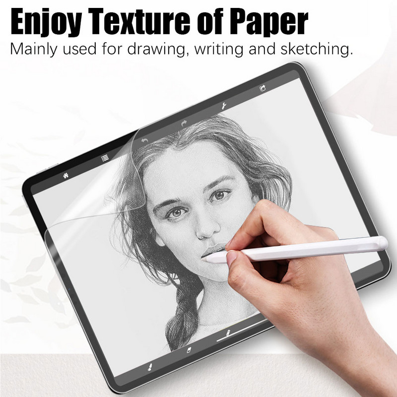 Mint papírfólia Xiaomi Pad 5 Pro 12.4 2022 képernyővédő fólia Xiaomi Mi Pad 5 Pro 11 2021 hüvelykes táblagéphez Android tartozékok