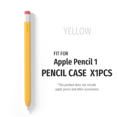 Szilikon védő tok, amely kompatibilis az Apple Pencil 1. 2. Tablet Touch Pen Stylus Sleeve tasak fedelével Apple ceruzához