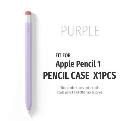 Szilikon védő tok, amely kompatibilis az Apple Pencil 1. 2. Tablet Touch Pen Stylus Sleeve tasak fedelével Apple ceruzához