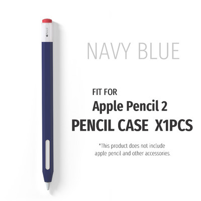 Szilikon védő tok, amely kompatibilis az Apple Pencil 1. 2. Tablet Touch Pen Stylus Sleeve tasak fedelével Apple ceruzához