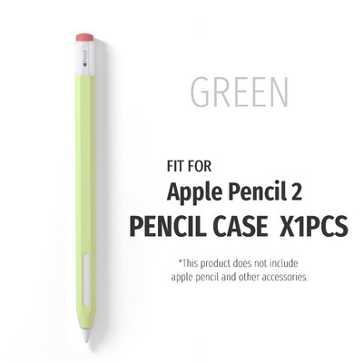 Szilikon védő tok, amely kompatibilis az Apple Pencil 1. 2. Tablet Touch Pen Stylus Sleeve tasak fedelével Apple ceruzához