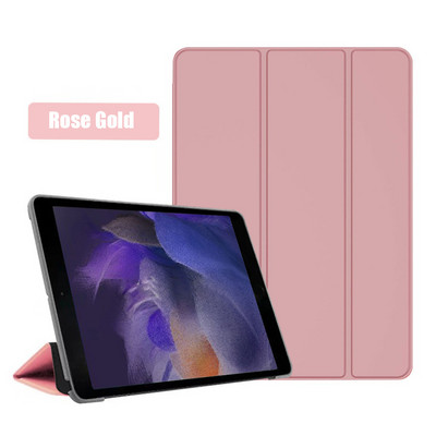 Háromszoros tok Samsung Galaxy Tab A8 2021 PU tablettaborításhoz Samsung Tab A8 10.5 SM-X200/SM-X205 védő táblagép borítás
