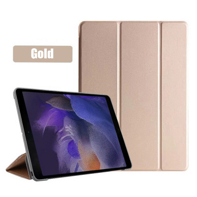Háromszoros tok Samsung Galaxy Tab A8 2021 PU tablettaborításhoz Samsung Tab A8 10.5 SM-X200/SM-X205 védő táblagép borítás
