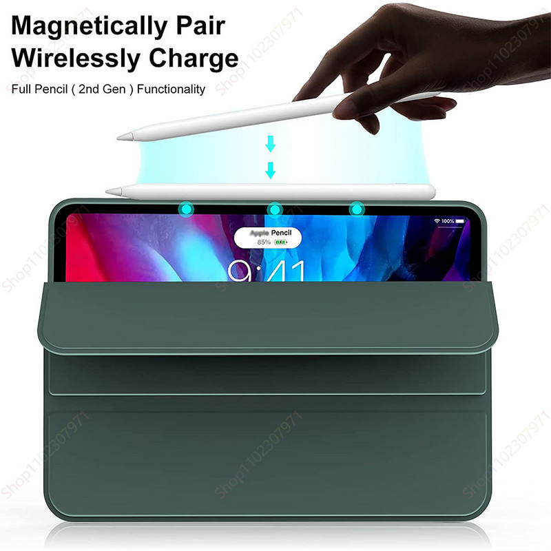 Έξυπνο κάλυμμα για iPad Pro11 Θήκη 2022 2021 2020 funda ipad pro 11 M1 M2 iPad Air5 Air4 Gen Κάλυμμα μαγνήτη για iPad 10.2 9 8 7ης γενιάς