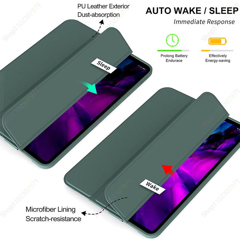 Έξυπνο κάλυμμα για iPad Pro11 Θήκη 2022 2021 2020 funda ipad pro 11 M1 M2 iPad Air5 Air4 Gen Κάλυμμα μαγνήτη για iPad 10.2 9 8 7ης γενιάς