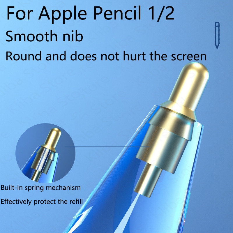 Novi vrh za Apple Pencil vrh za Apple Pencil 1. 2. generacija 1 2. generacija zamjenskog vrha za olovku prozirni vrh