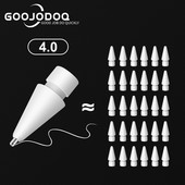 For Apple Pencil Nib for Apple Pencil Tip 4.0, 0.72 mm No Wear Out Tips for Apple Pen, Dovoljno za 4 godine KORIŠTENJA, 애플펜슬 펜촉