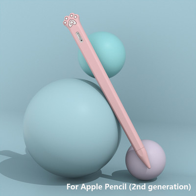 Silikónové puzdro pre Apple Pencil 2, 1. diel, peračník, dotykové pero, ochranný kryt, puzdro, prenosné mäkké silikónové puzdro
