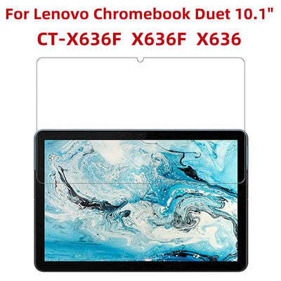 Táblagép képernyővédő fólia Lenovo Chromebook Duet 10,1 hüvelykes CT-X636F X636F X636 ujjlenyomat-mentes edzett üvegfóliához