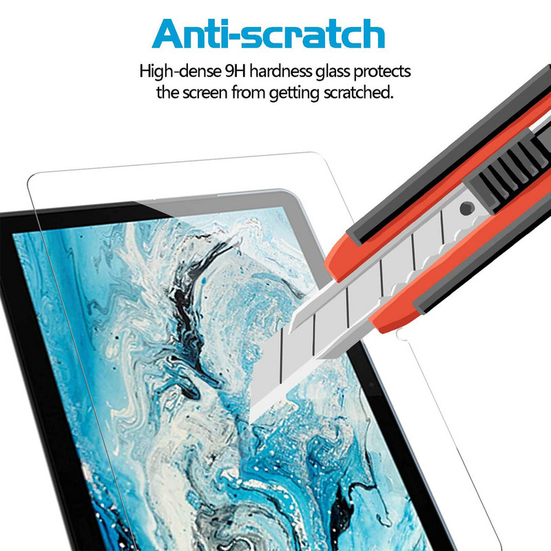 Táblagép képernyővédő fólia Lenovo Chromebook Duet 10,1 hüvelykes CT-X636F X636F X636 ujjlenyomat-mentes edzett üvegfóliához