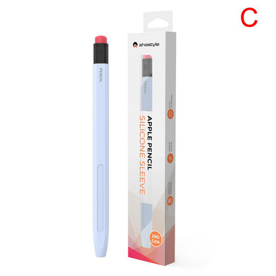 Szilikon védőtok Apple Pencil 2-hez, IPad Tablet Penhez Stylus Védőhüvely védőtok Csúszásgátló és hullásgátló Y0U8