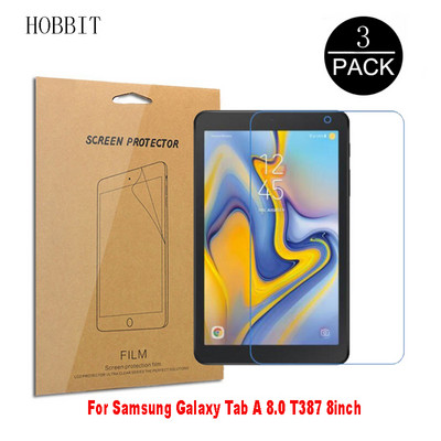 3 db Samsung Galaxy Tab A 8.0 2019 8 hüvelykes T295 T290 tablet képernyővédő fólia 0,15 mm nano karcálló robbanásbiztos fólia