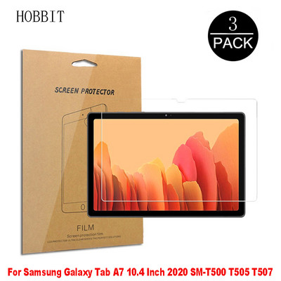 3 db Samsung Galaxy Tab A 8.0 2019 8 hüvelykes T295 T290 tablet képernyővédő fólia 0,15 mm nano karcálló robbanásbiztos fólia