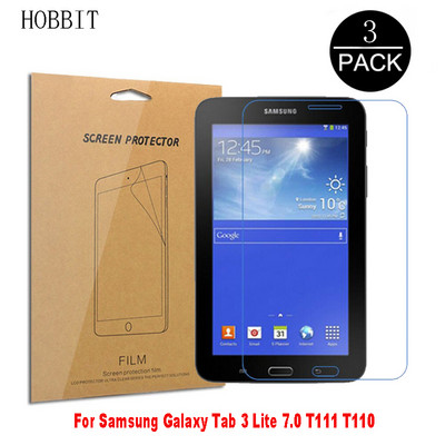 3 db Samsung Galaxy Tab A 8.0 2019 8 hüvelykes T295 T290 tablet képernyővédő fólia 0,15 mm nano karcálló robbanásbiztos fólia