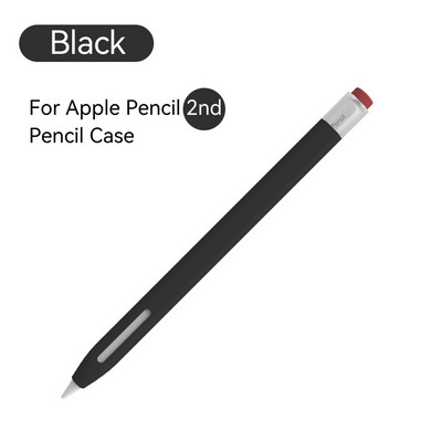 Pentru Funda Apple Pencil 1 2 Husă Duotone Husă de protecție din silicon moale 1 a 2-a generație iPad Creion piele pentru Apple Pencil