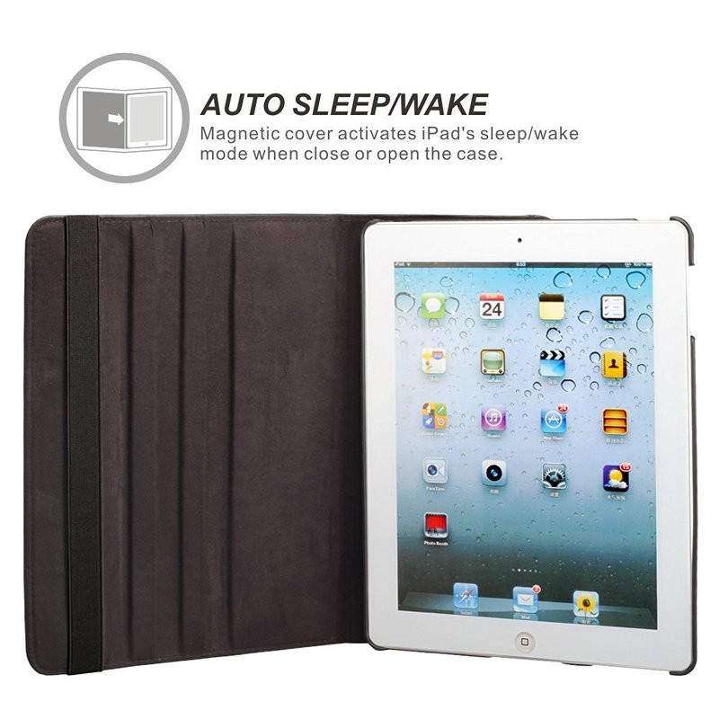 iPadhez 2 3 4 Case 360 Forgó állványú tablettaborító iPad Airhez 1 2 3 4 5 10.9 Pro 11 9.7 5. 6. 10.2 7. 8. 9. 10. tok