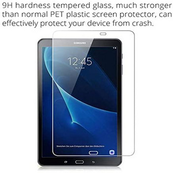 Протектор за екран от закалено стъкло с твърдост 9H за Samsung Galaxy Tab A 10,1 инча 2016 SM-T580 T585 HD защитно фолио против надраскване
