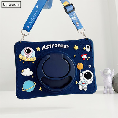 Cartoon Unicorn Kids Bubble Case, skirtas Samsung Galaxy Tab A8 10.5 SM-X200 X205 S6 A7 Lite T500 P610 T290 T220 Silikoninis planšetinio kompiuterio dangtelis