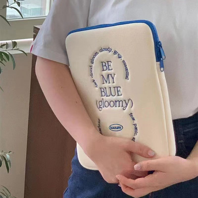 Aranyos rajzfilmes laptop táblagép belső toktáska Ipad Pro 10,5 11 12,9 Air 1 2 3 4 hüvelyes tok Macbook Ipad 9,7 10,2 10,9 hüvelykes készülékhez