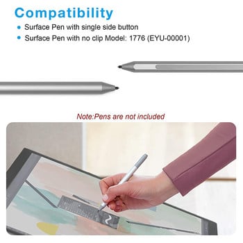 Για Microsoft Surface Pro1/3/6 PCS HB Refill Durable Pen Nib with High Sensitivity Replacement Stylus Ανταλλακτικό κιτ μύτης πένας