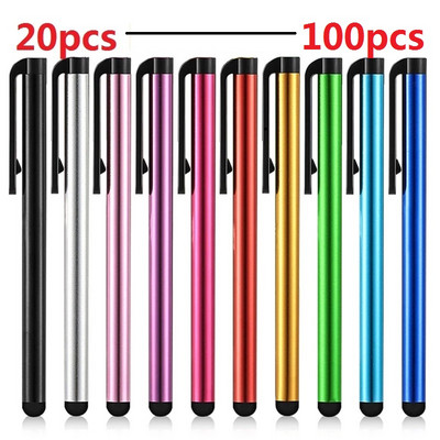 20/50/100ocs kapacitív érintőképernyős ceruza toll iPad Airhez Samsung xiaomi iphone Univerzális Tablet PC Okostelefon ceruza
