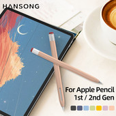 Za Apple Pencil Silikonska torbica Za Apple Pencil 1. 2. Generation Cover Tablet Stylus Pen Case Dodatna oprema za olovke za iPad Funda