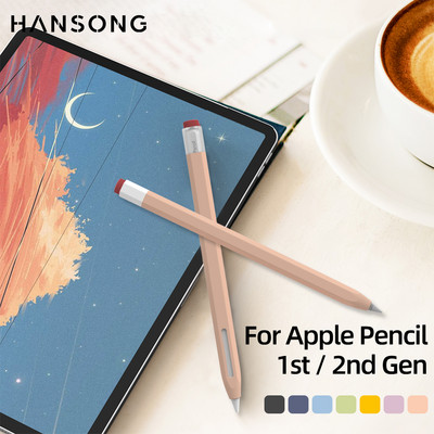Pentru Apple Pencil Husă din silicon pentru Apple Pencil 1-a 2-a generație Husă Tablet Stylus Pen Husă iPad Accesorii pentru creion Funda