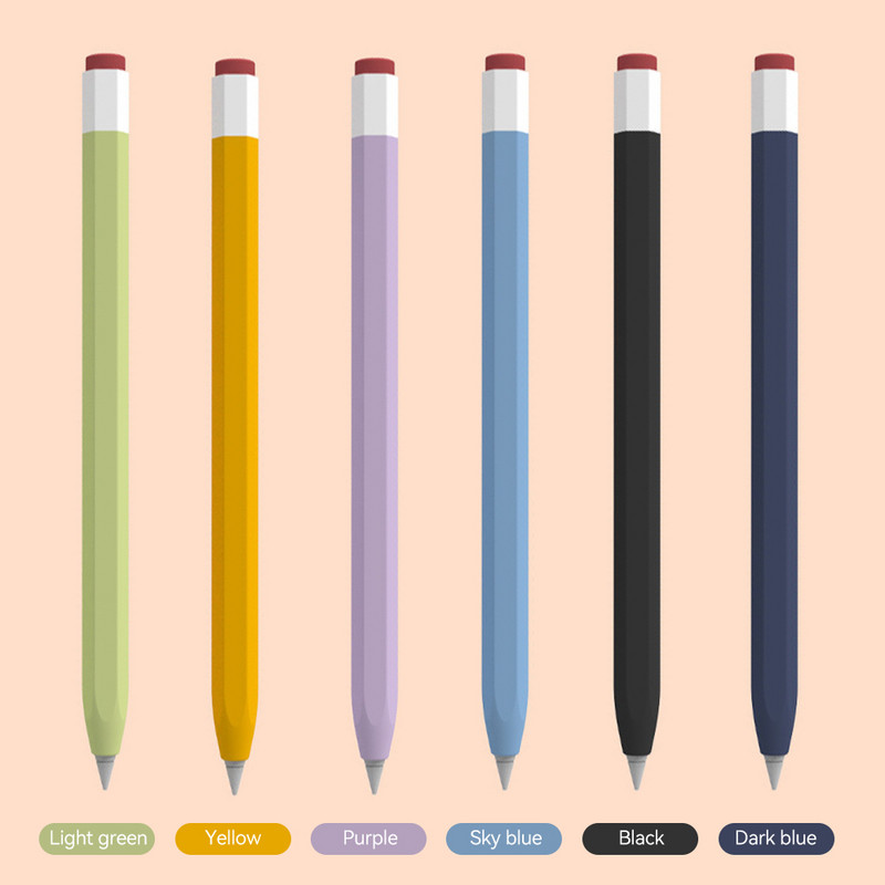 Za Apple Pencil Silikonska torbica Za Apple Pencil 1. 2. Generation Cover Tablet Stylus Pen Case Dodatna oprema za olovke za iPad Funda