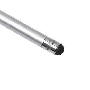 Universal στυλό αφής για iPad tablet Writing Draw Dual Head Stylus Capacitive Pencil Πλαστικό στρογγυλό άκρο από καουτσούκ Χονδρική