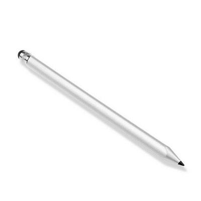 Univerzális érintőképernyős toll iPad táblagéphez, írásra, kétfejű, érintőceruza kapacitív ceruza műanyag kerek gumihegy nagykereskedés