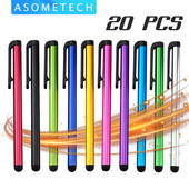 20 gab./daudz kapacitatīvā skārienekrāna irbules pildspalva priekš IPad Air Mini priekš Samsung xiaomi iphone universālā planšetdatora viedtālruņa zīmulis