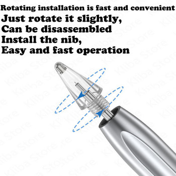 За Huawei M-Pencil 2 Generation Replacement Nib Screen Stylus Pen Никелиран накрайник от сплав M-Pencil2 Аксесоари Сменяеми писци