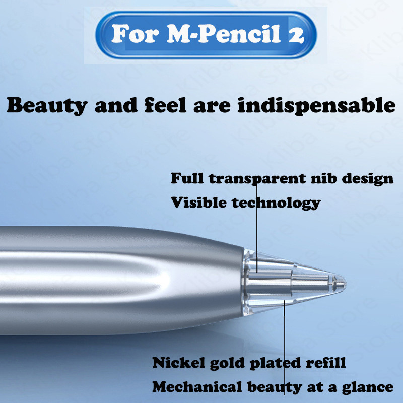 Huawei M-Pencil 2 generációs cserehegyes képernyőhöz, érintőceruza toll, nikkelezett ötvözet hegy M-Pencil2 Tartozékok Cserélhető hegyek
