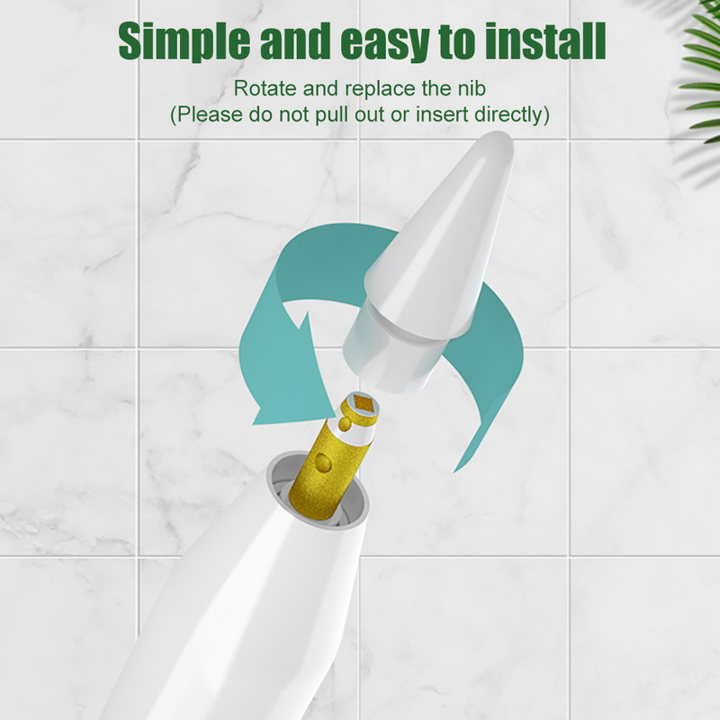 2 vnt. originalaus Apple pieštuko antgalio keitimas Apple pieštukui 1 2 karta Apple pieštuko 1 2 antgalio antgalio atsarginė keitimas