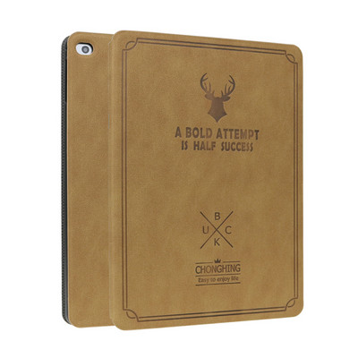 Luksuzna vintage Deer Head Smart Stand Case za iPad Air 3 4 9.7 10.2 10.5 10.9 Pro 11 inča 2021 I Pad Mini 5 4 2 1 kožna navlaka