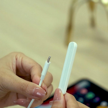 За Apple Pencil 2 2nd Type C Адаптер за зарядно устройство USB C Магнитен кабел за зареждане За Apple Pencil 2 2nd Stylus Charger